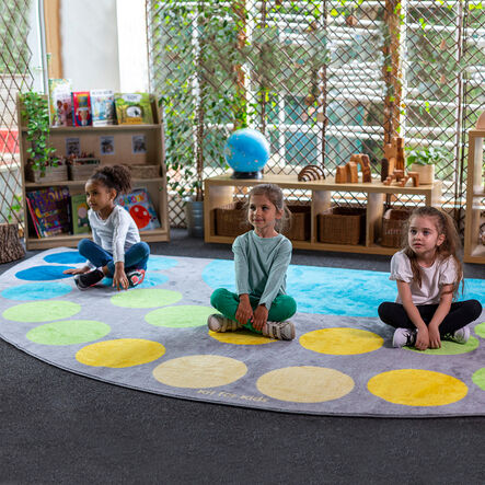 Large Semi\-Circle Carpet  hi\-res