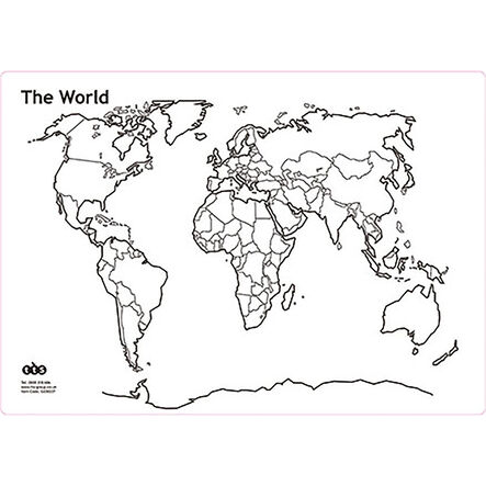 TTS World and British Isles Whiteboard Set A3  hi\-res