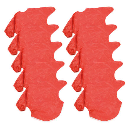PVC Waterproof Children\'s Aprons Red  hi\-res