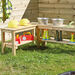 TTS Outdoor Wooden L Shaped Bench  hi\-res