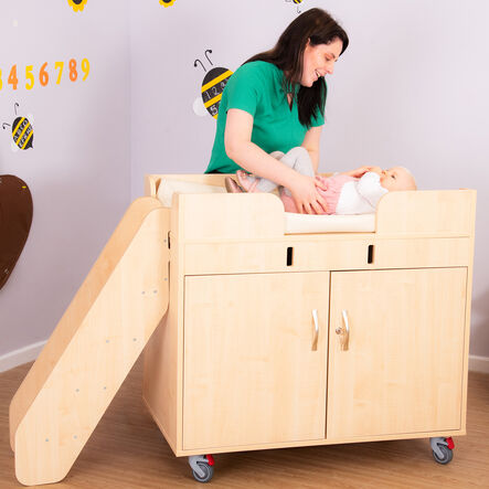 TTS Elements Walk Up Changing Unit with Antibac Changing Mat  hi\-res