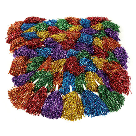 Glittery Dance Pom Poms  hi\-res