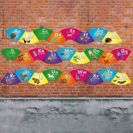 Curvy Alphabet Signs 26pk  hi\-res