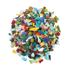 Tumbled Glass Mosaics Assorted 2kg  hi-res