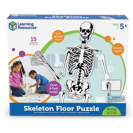 Learning Resources Foam Skeleton Floor Puzzle  hi\-res