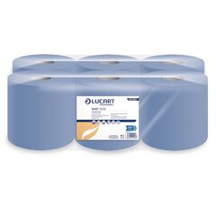Centrefeed 2-ply Blue Hand Towels 6pk  hi-res