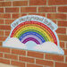 Rainbow Playground Rules School Sign  hi\-res