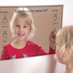 TTS French Feelings and Emotions Mirror A3  hi-res