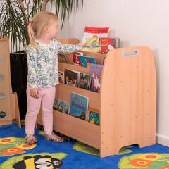 Double Sided Mobile Bookcase Storage Unit H700mm  hi-res