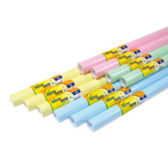 Poster Paper Rolls Assorted Colours 760mmx10m 10pk  hi-res
