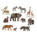 African Animals and Their Young Set 14pcs  hi\-res