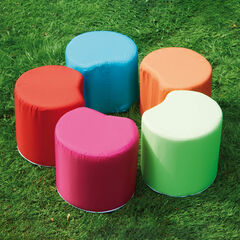 Petal Bean Stool Foam Seats Pack of 5  hi-res