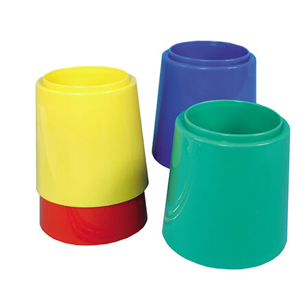 Non\-Spill Stable Plastic Water Pots 4pk  hi\-res