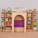 Reading Nook, with Seat Pads and Bookcases  hi\-res