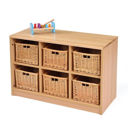 Room Scene Six Tray Storage Unit  hi\-res