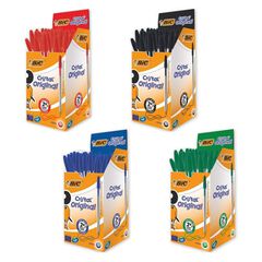 Bic Cristal Ballpoint Pens - Medium Nib 50pk  hi-res