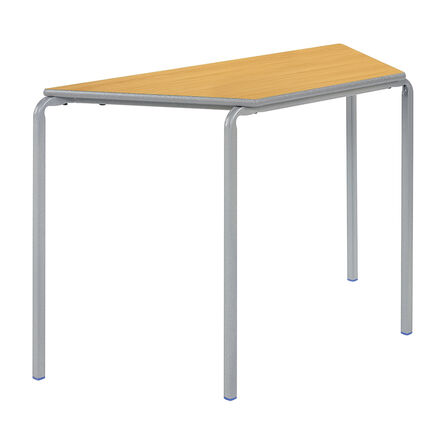 Crush Bent PU Edge Trapezoid Table  hi\-res