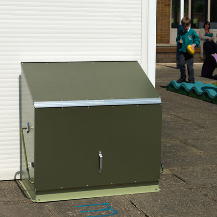 Outdoor Metal Storage Unit  hi\-res