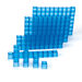 Base Ten Transparent Interlocking Class Set 355pcs  hi\-res