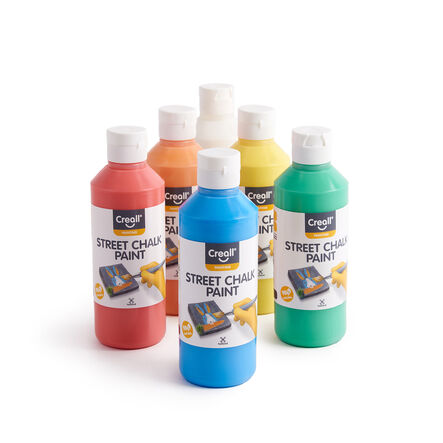 Creall Street Chalk Paint Assorted 250ml 6pk  hi\-res