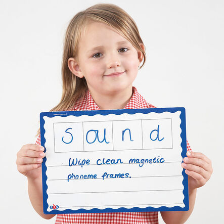 TTS A4 Magnetic Phoneme Frame Whiteboards  hi\-res