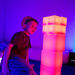 TTS Sensory ICT Glow Construction Blocks  hi\-res