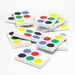 Assorted Tempera 6 Paint Blocks and Palette  hi\-res