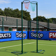 Tournament Wheel-Away Netball Posts Pair  hi-res