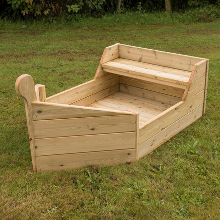 Outdoor Wooden Adventure Pirate Boat  hi\-res
