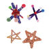 Wooden Craft Sticks 1000pk Multicoloured  hi\-res