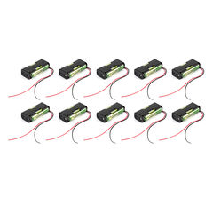 2 x AA Battery Holders with Leads  hi-res