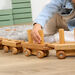 TTS Wooden Toddler Train with Building Blocks  hi\-res