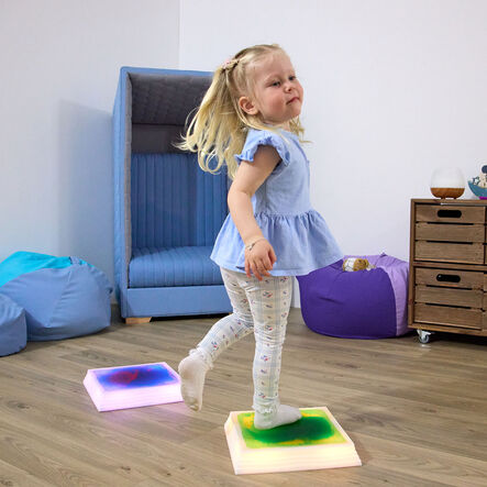 Light\-Up Liquid Sensory Stepping Stones  hi\-res
