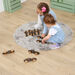 TTS Small World Outdoor Wooden Racing Cars 10pk  hi\-res
