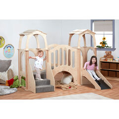 Hide 'n' Slide Kinder Gym with Roof  hi-res