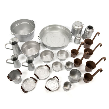 Metal Messy Play Set 25pk  hi\-res