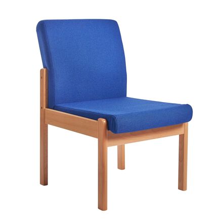 Meavy Reception Seating Blue Without Arms  hi\-res
