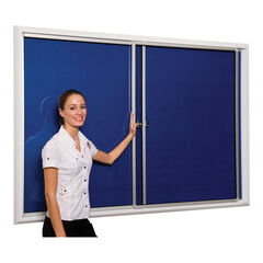 Lockable Tamperproof Noticeboard  hi-res
