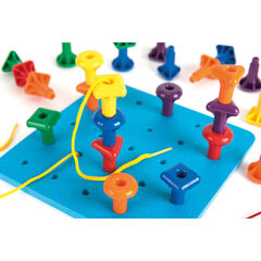 Giant Rainbow Pegs and Board  hi-res