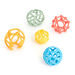 SiliSoft Silicone Teethers, Rainbow Balls \x26 Cups Bundle  hi\-res