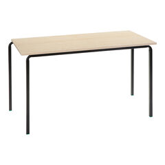 PU Edge Crushbent Rectangle Table 120x60cm  hi-res