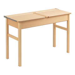 Wooden Double Locker Desks  hi-res