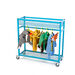 Role Play Dressing Up Metal Storage Trolley Blue  hi\-res