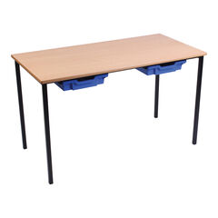 MDF Edge Tables W/ Tray Storage 120cm  hi-res