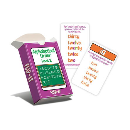 Flip\-It Alphabetic Ordering Level 2  hi\-res