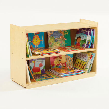 Deep Shelf Wooden Bookcase H610 x W920 x D330mm  hi\-res