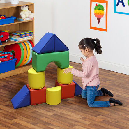 Portable Pack Away Soft Play Set 10pcs  hi\-res