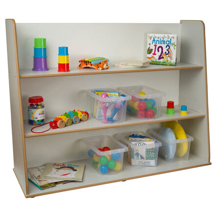 Free Standing Shelf 440mm deep Grey  hi\-res