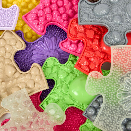 Happy Feet Mini Muffik Sensory Play Mats 20pk  hi\-res