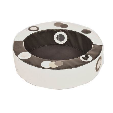 Black and White Padded Wipe Clean Baby Playring  hi\-res